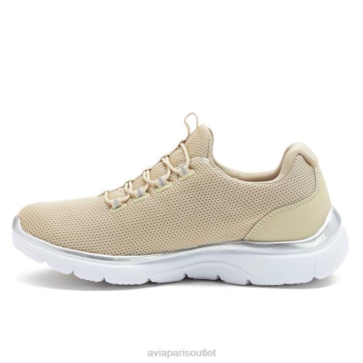 baskets beige/gris argenté jonction avi pour femmes Avia 6PRR16