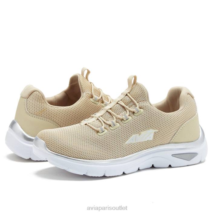 baskets beige/gris argenté jonction avi pour femmes Avia 6PRR16